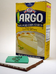 Using Corn Starch to Prevent Air Bubbles