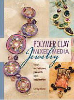 Polymer Clay Mixed Media Jewelry by Shirley Rufener